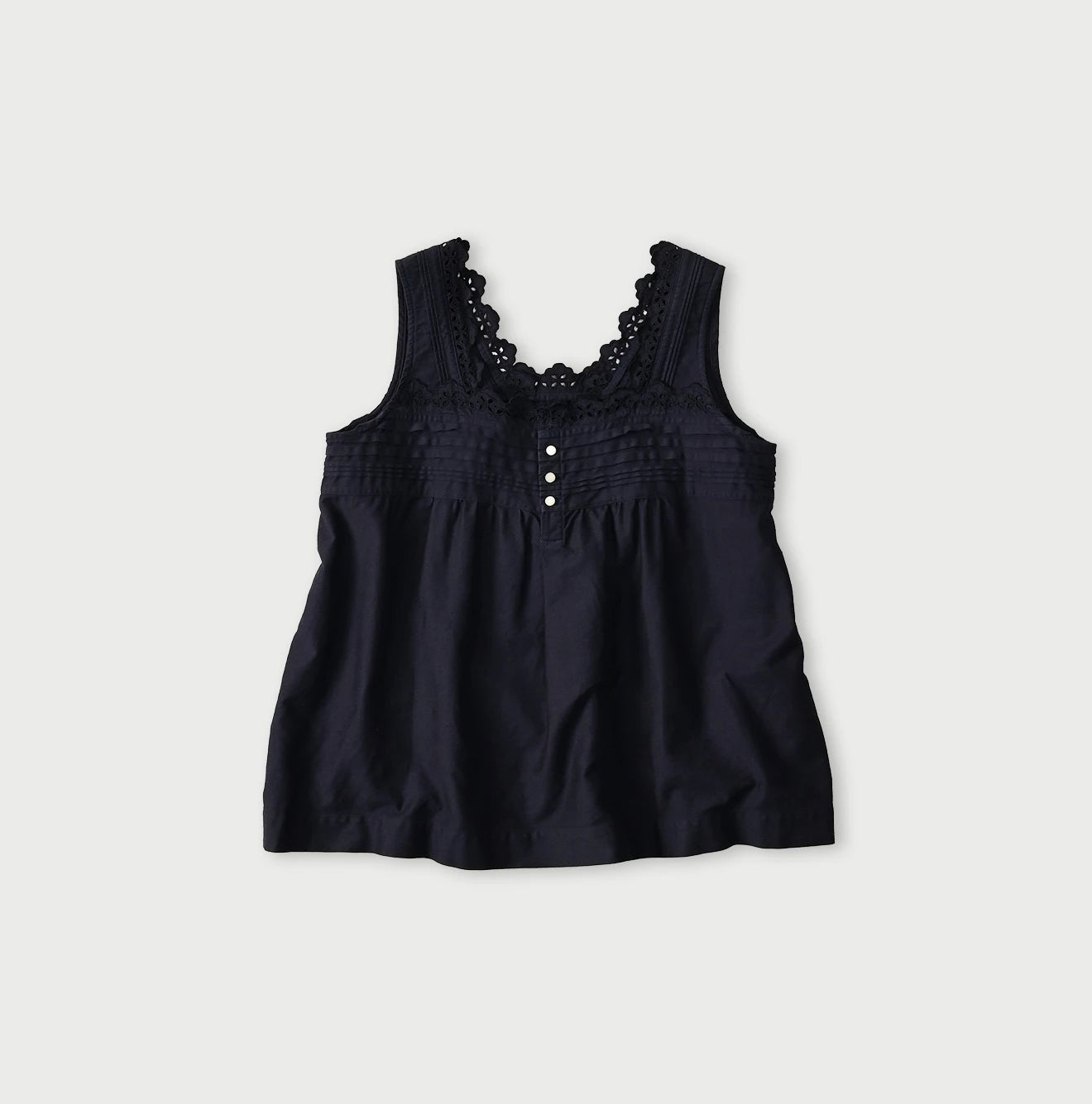 Weft Satin de Sleeveless Top