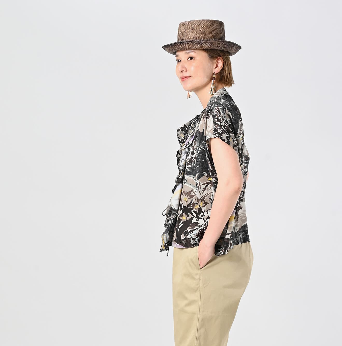Irie Aloha Print M Camisole Female Model