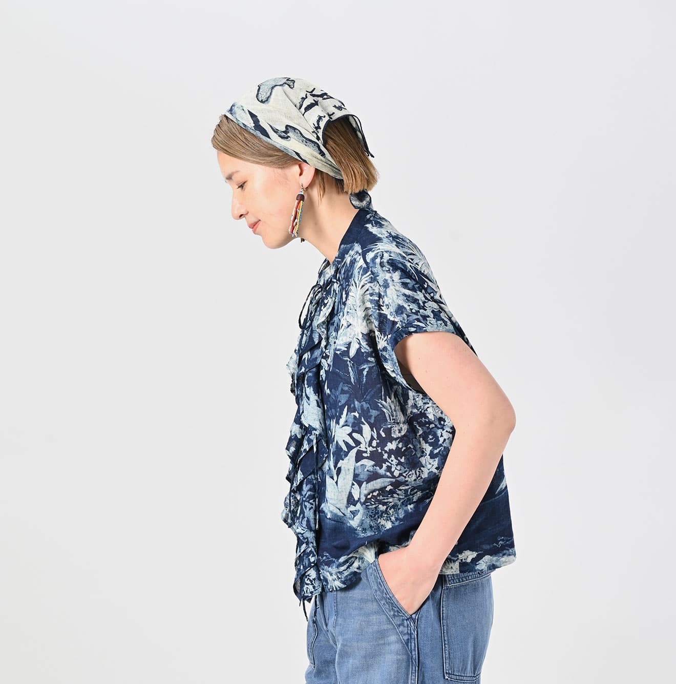 Indigo Irie Aloha Print M Camisole Female Model