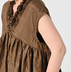 Indian Silk Camisole Detail