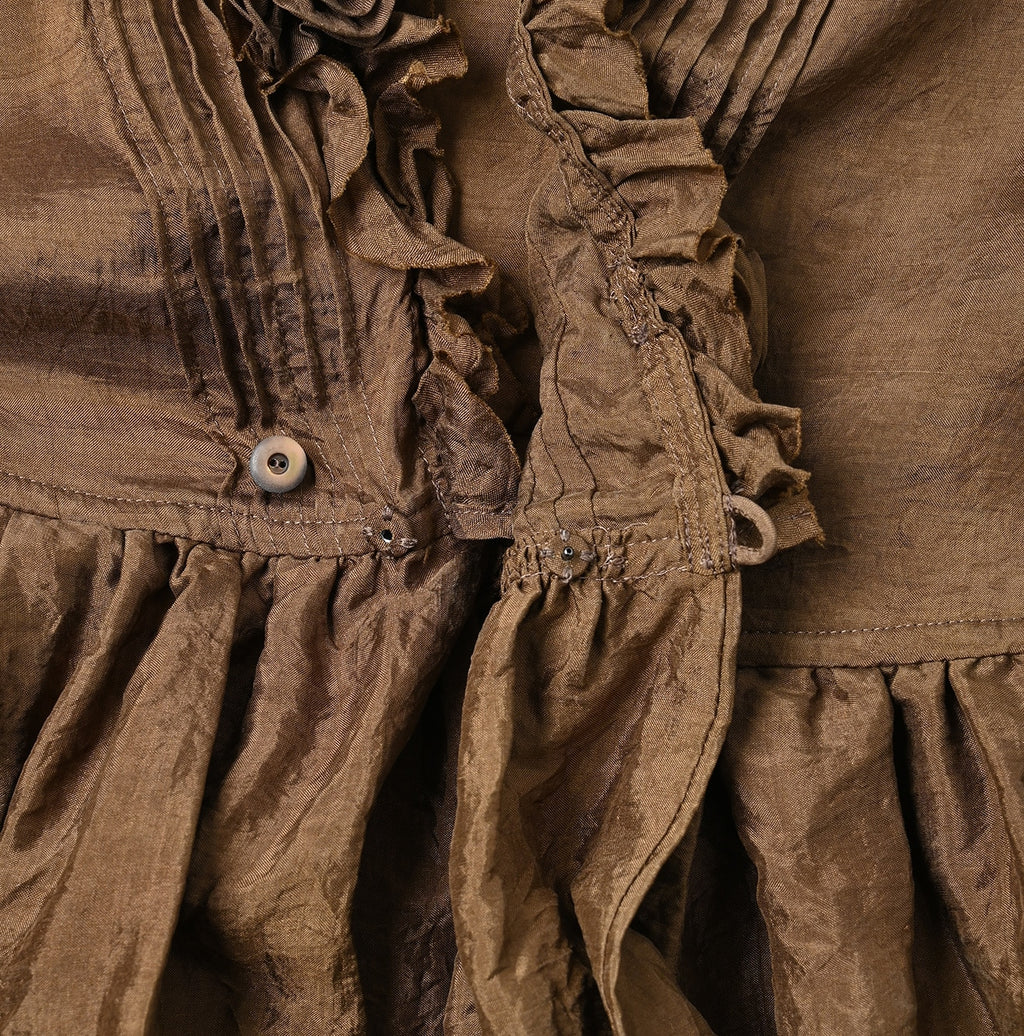 Indian Silk Camisole Detail