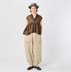 Indian Silk Camisole Female Model