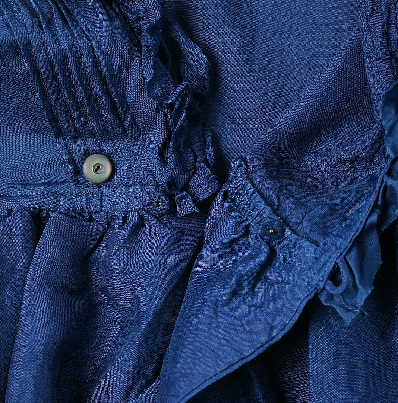 Ai Indian Silk Camisole Detail