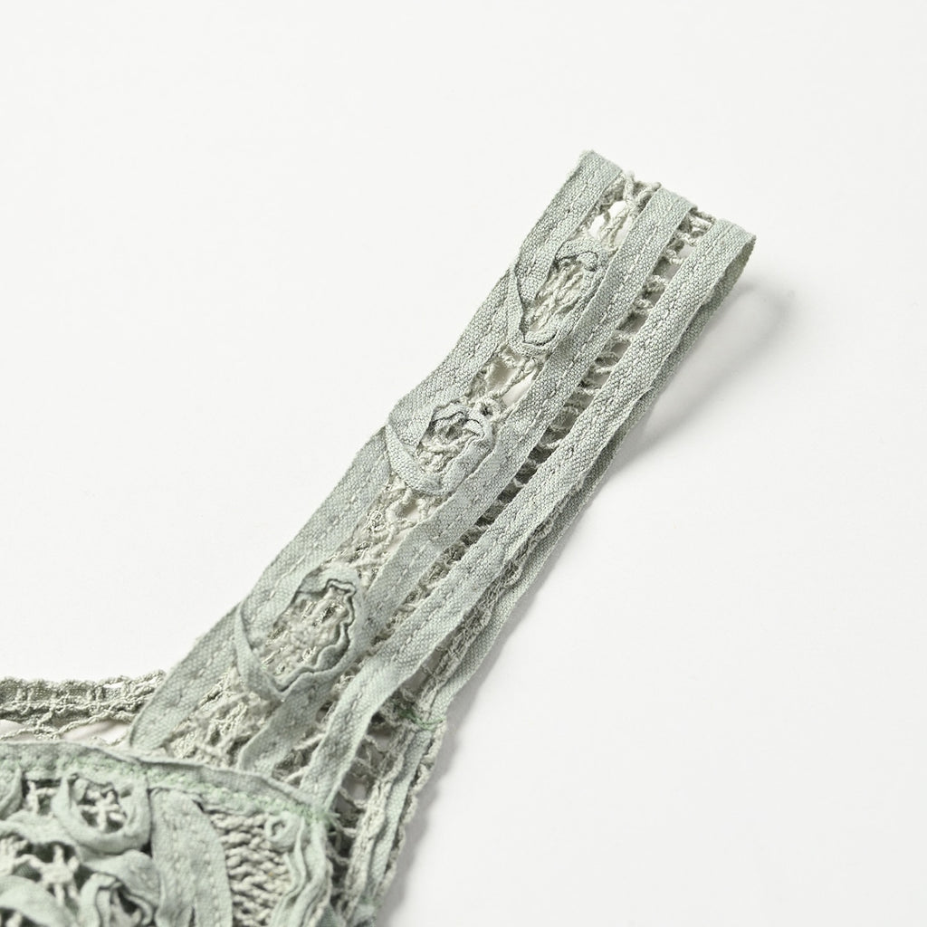 Khadi Ribbon Lace Flare Camisole Detail