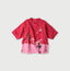 Indian Khadi OX Saijiki Blouse Pink