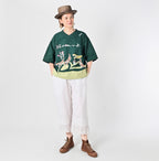 Indian Khadi OX Saijiki Blouse Female Model