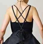 45 Petit Denim Tank Bra Nou