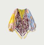 SAIJIKI Khadi Bandana Mix Bolero