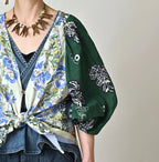 SAIJIKI Khadi Bandana Mix Bolero