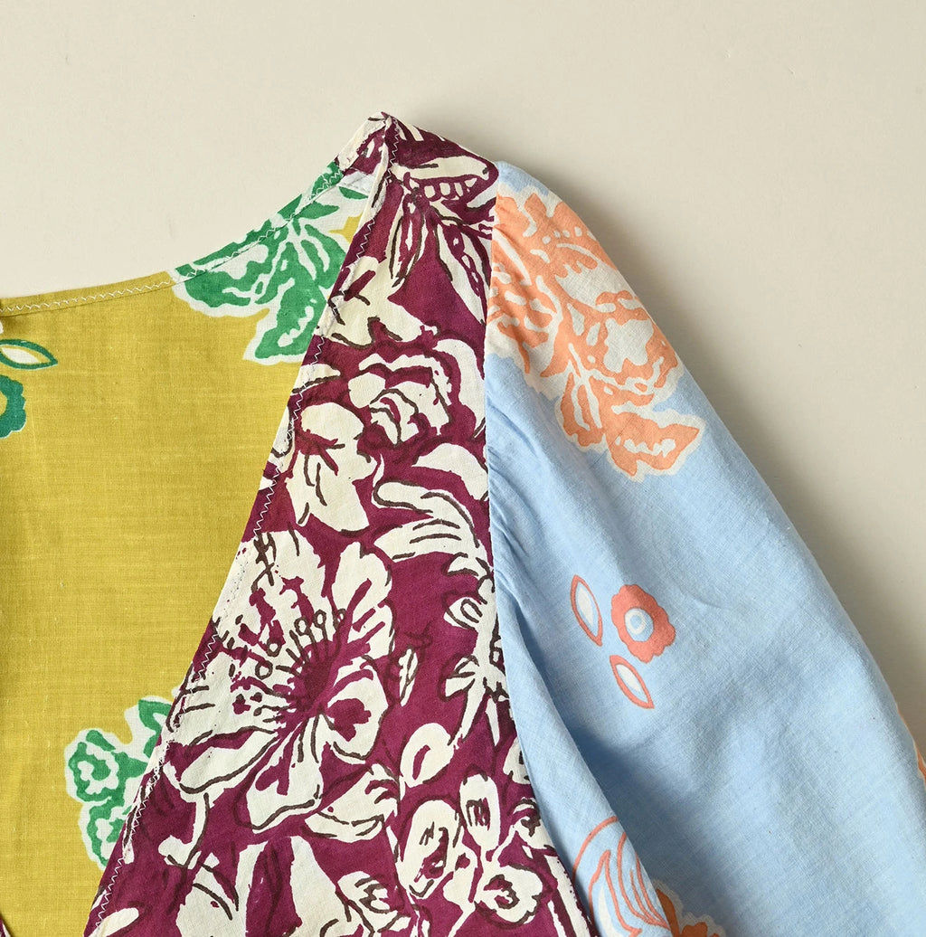 SAIJIKI Khadi Bandana Mix Bolero