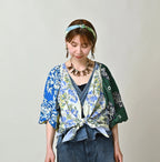 SAIJIKI Khadi Bandana Mix Bolero