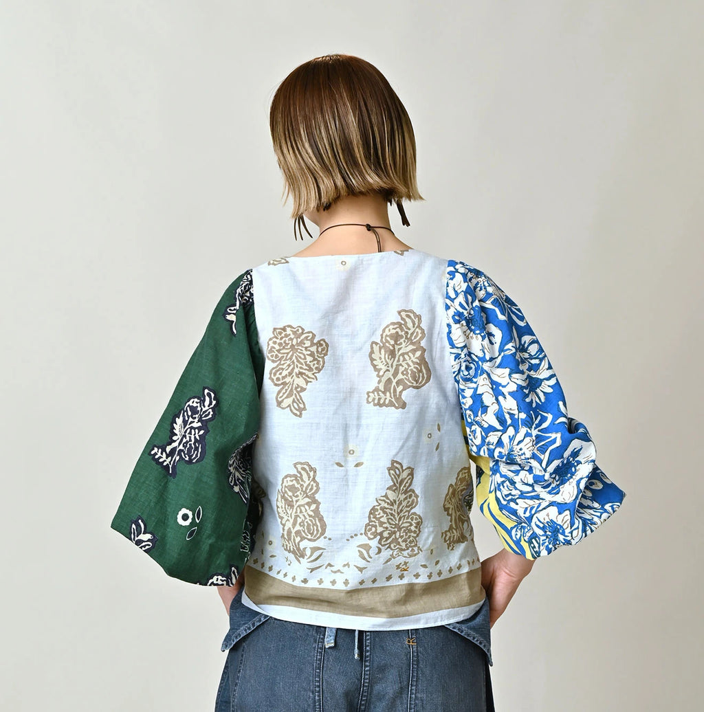 SAIJIKI Khadi Bandana Mix Bolero
