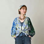 SAIJIKI Khadi Bandana Mix Bolero