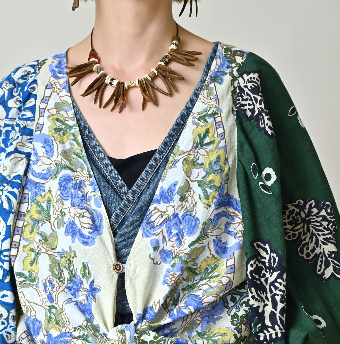 SAIJIKI Khadi Bandana Mix Bolero