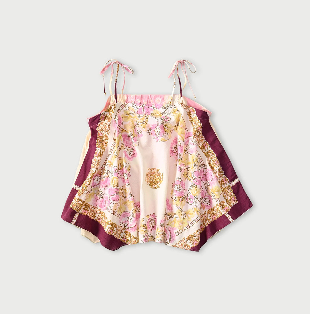 SAIJIKI Khadi Bandana Mix Camisole