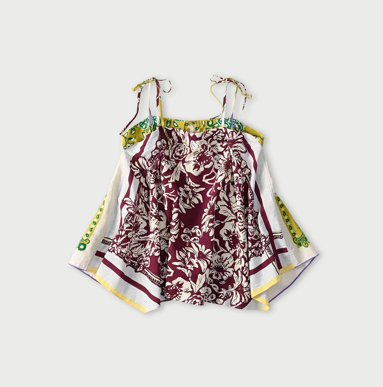 SAIJIKI Khadi Bandana Mix Camisole