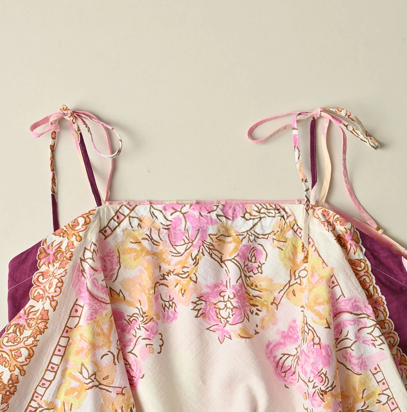 SAIJIKI Khadi Bandana Mix Camisole