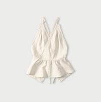 Linen Cloth Tank Bra