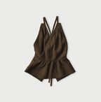 Linen Cloth Tank Bra