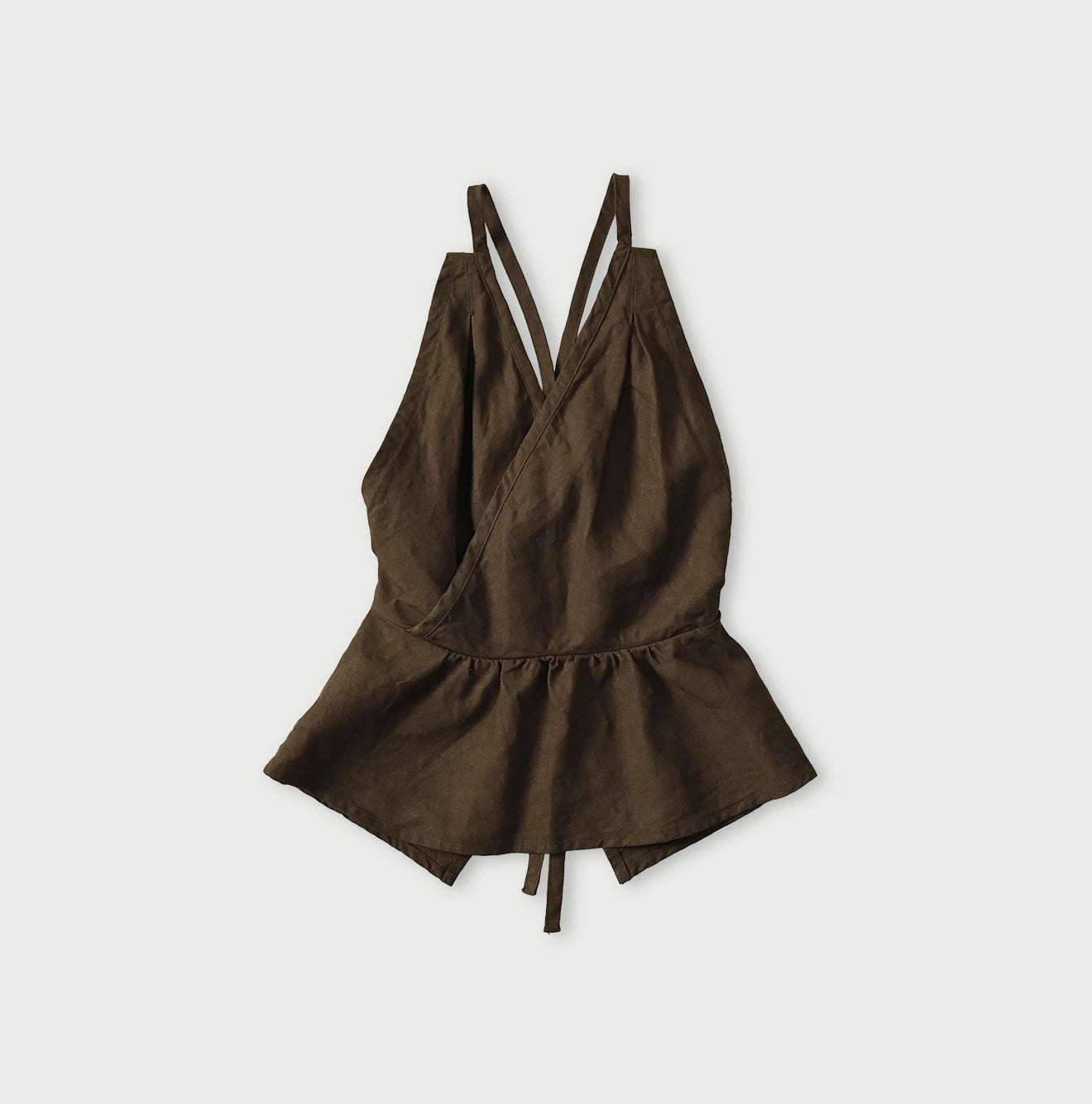 Linen Cloth Tank Bra