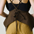 Linen Cloth Tank Bra