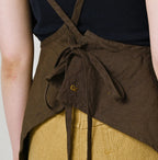 Linen Cloth Tank Bra