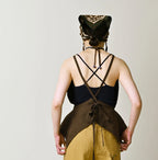 Linen Cloth Tank Bra