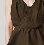 Linen Cloth Tank Bra