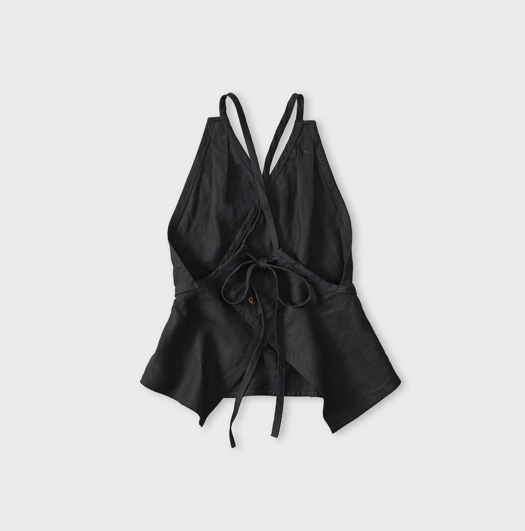 Indigo Linen Cloth Tank Bra