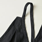 Indigo Linen Cloth Tank Bra