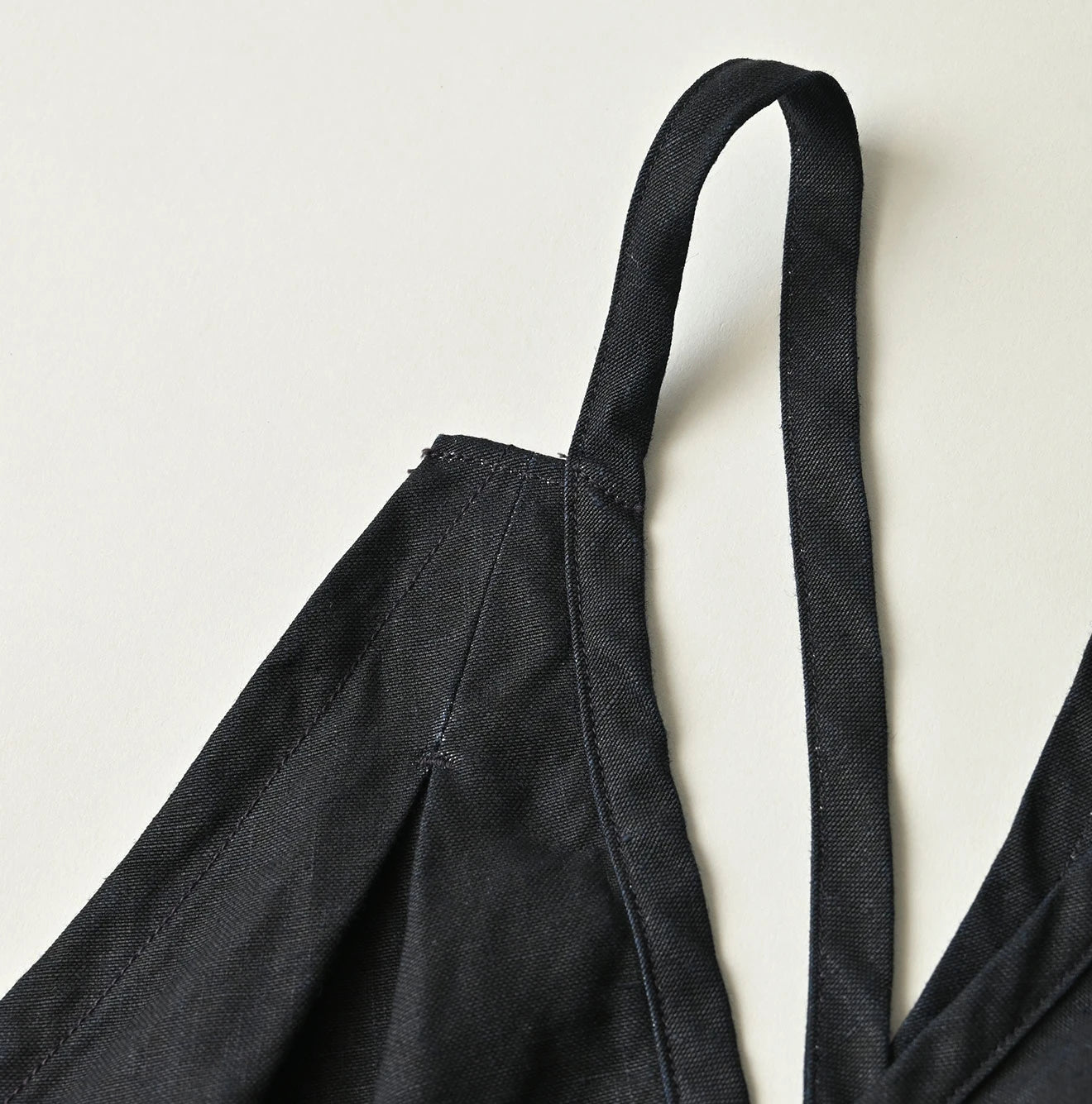 Indigo Linen Cloth Tank Bra