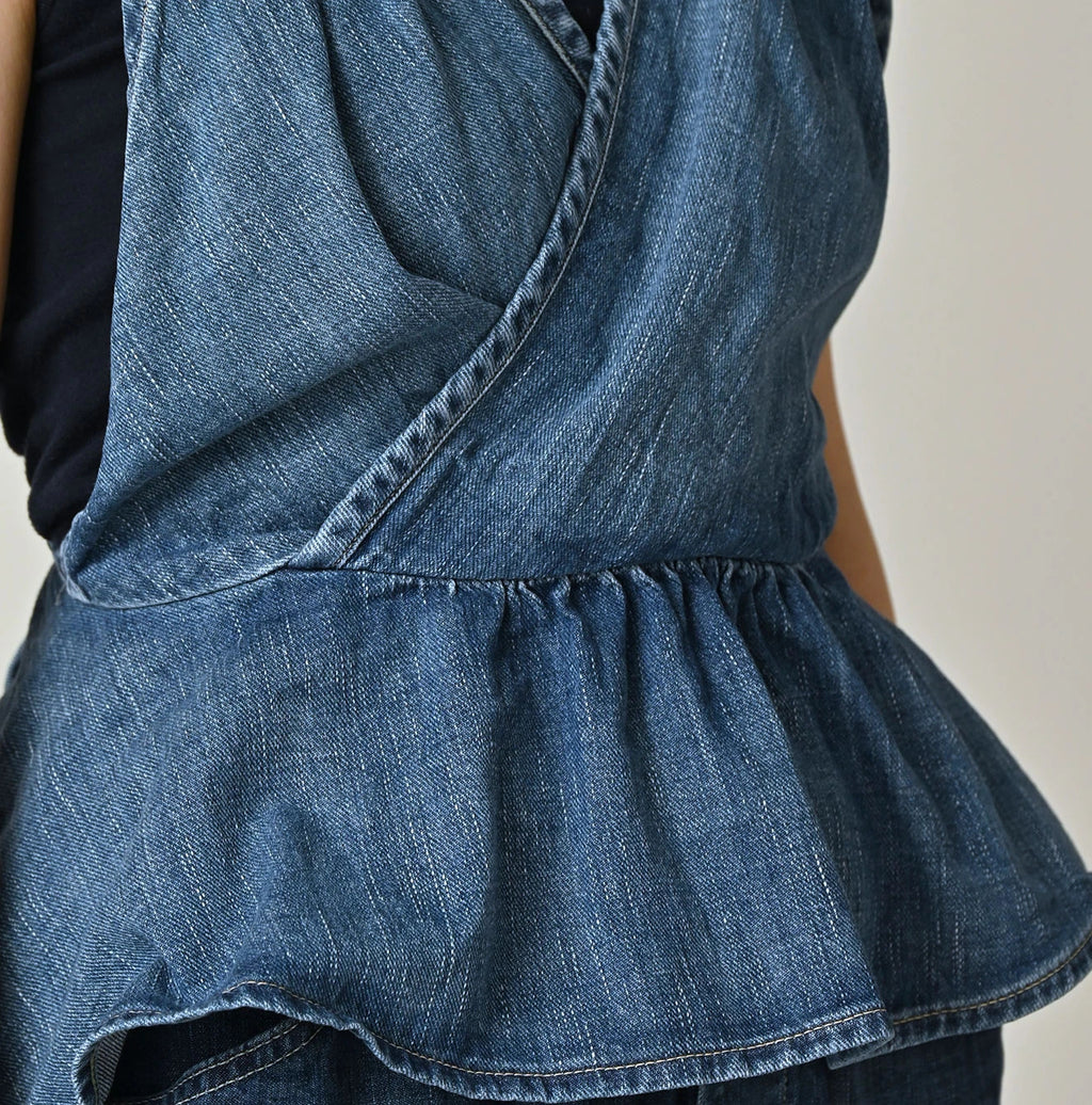 45 Petit Denim Tank Bra Zyu