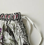 Indian Khadi Palampore Print Easy Gather Skirt