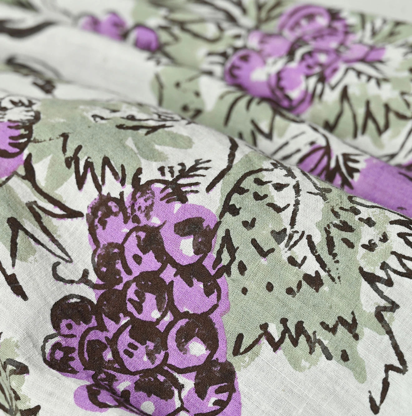 Indian Khadi Palampore Print Easy Gather Skirt