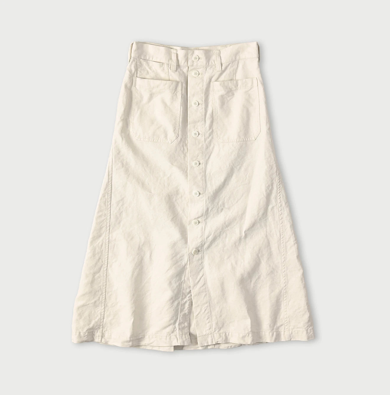 Linen Cloth Bell Skirt