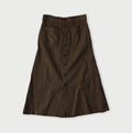 Linen Cloth Bell Skirt