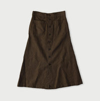 Linen Cloth Bell Skirt