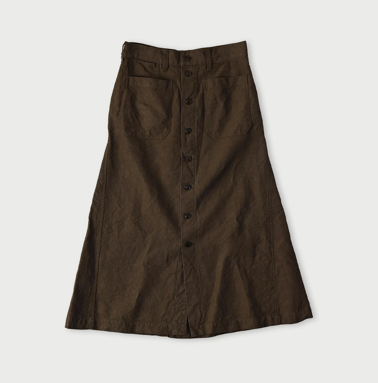 Linen Cloth Bell Skirt