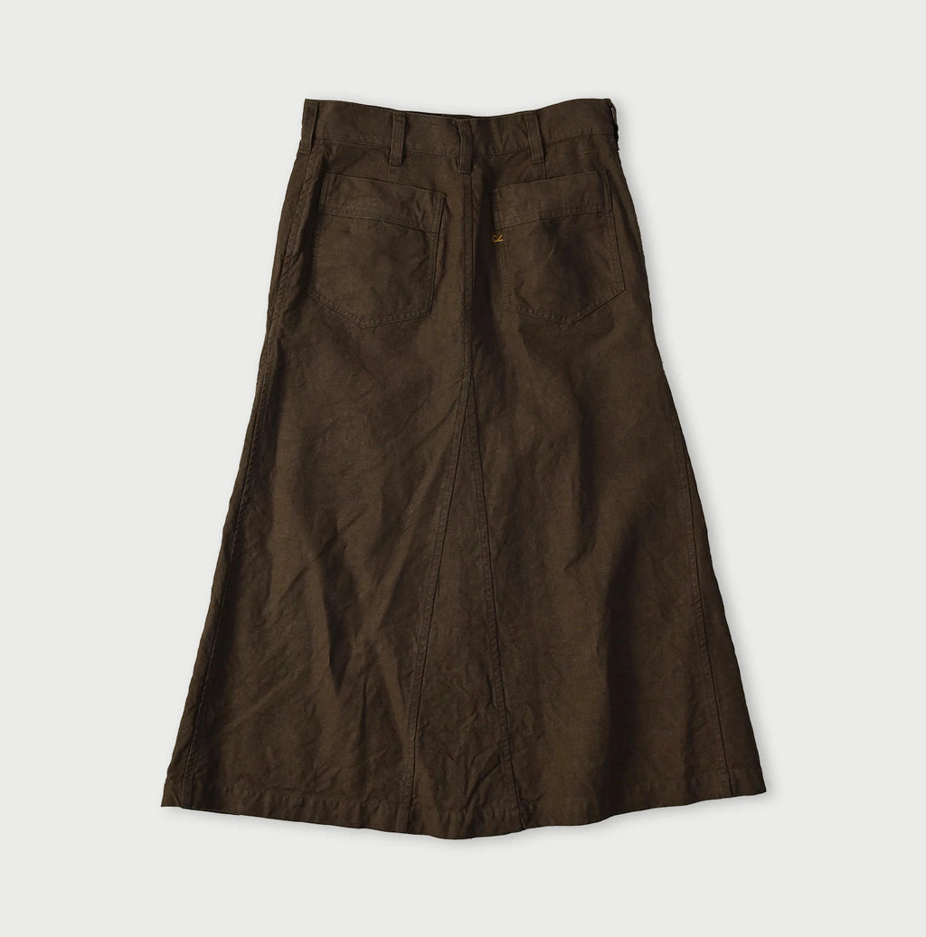 Linen Cloth Bell Skirt