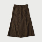 Linen Cloth Bell Skirt