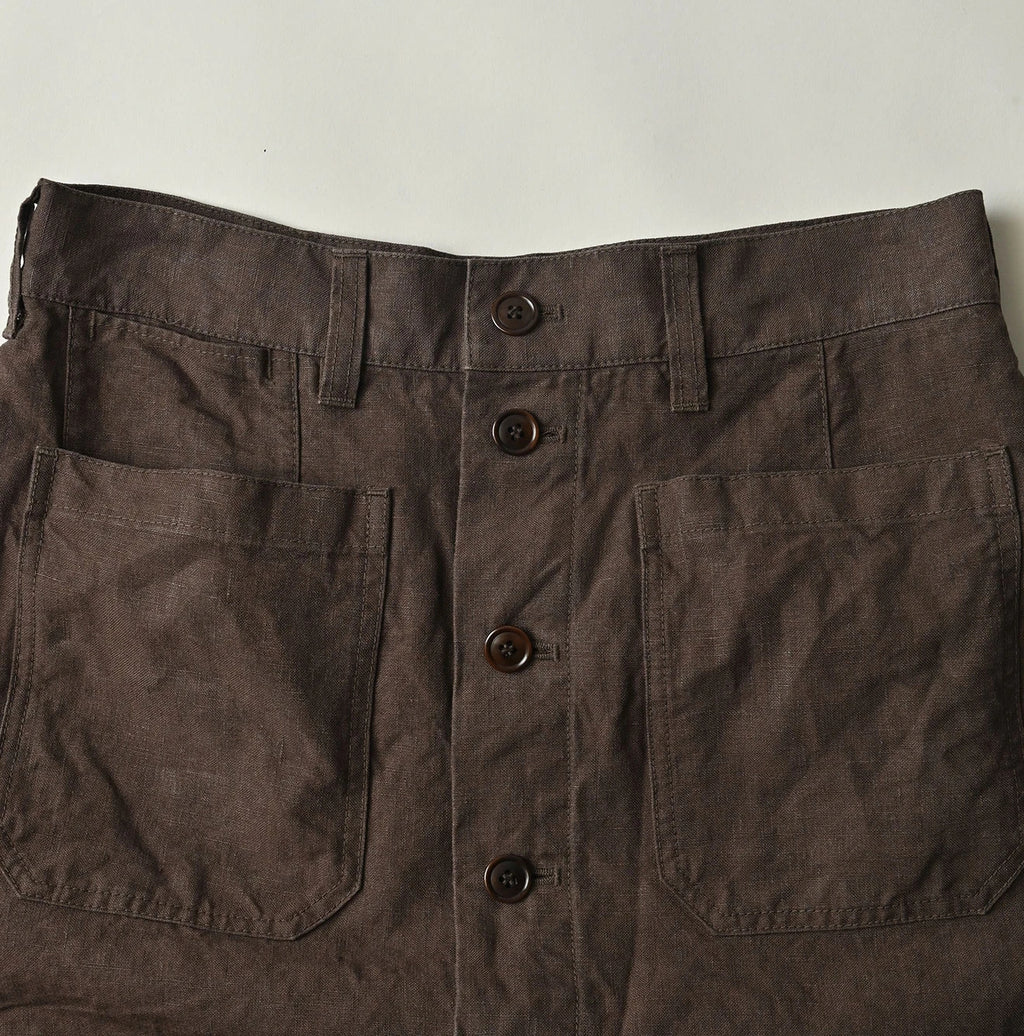 Linen Cloth Bell Skirt