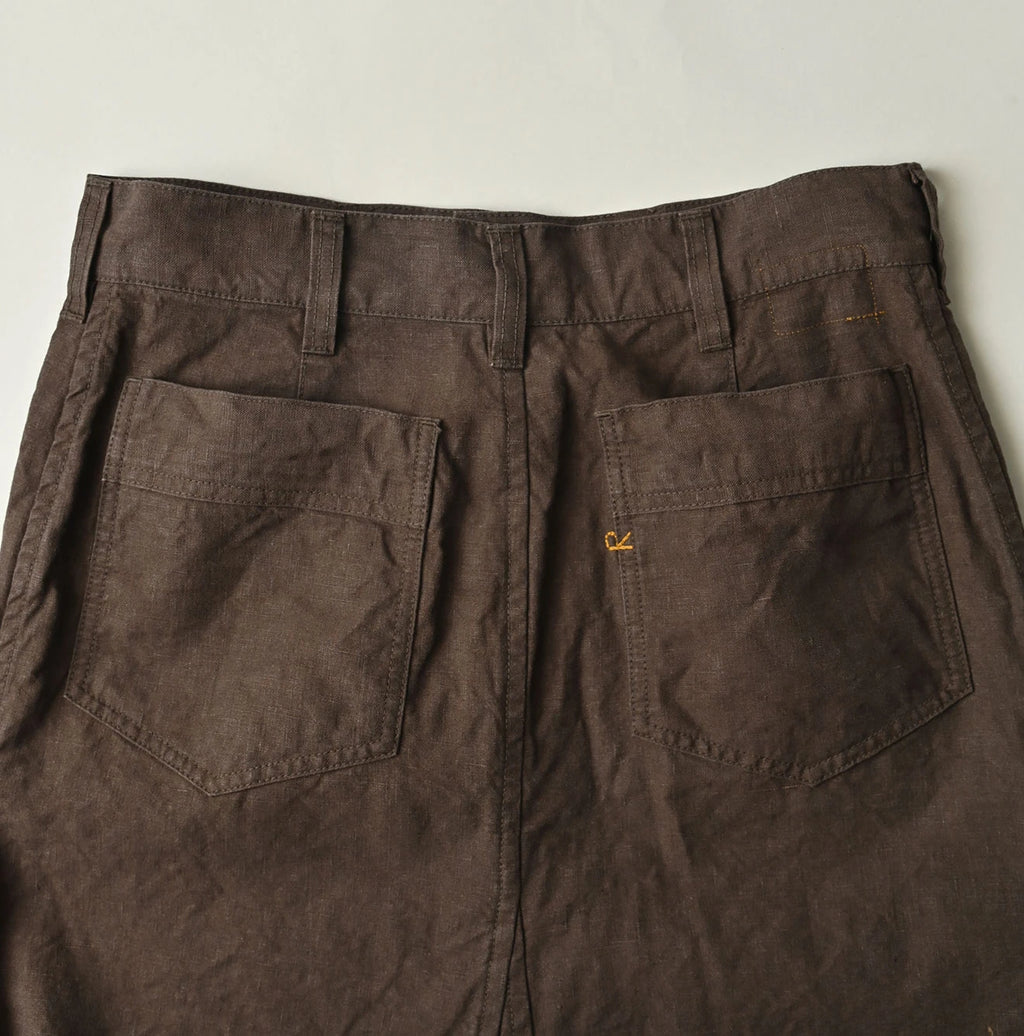 Linen Cloth Bell Skirt