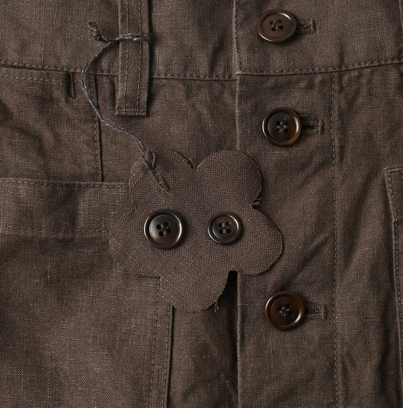 Linen Cloth Bell Skirt