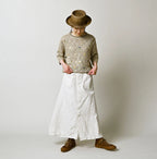 Linen Cloth Bell Skirt