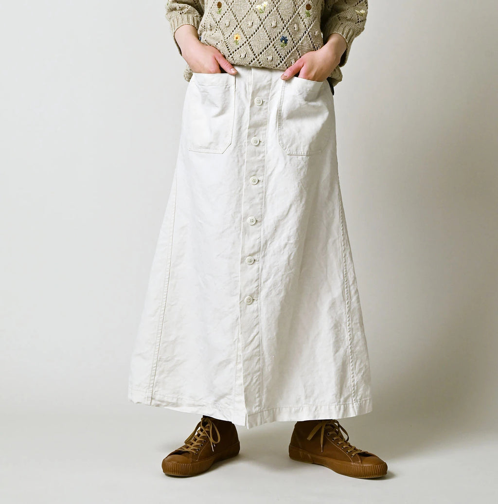 Linen Cloth Bell Skirt
