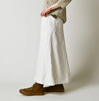Linen Cloth Bell Skirt