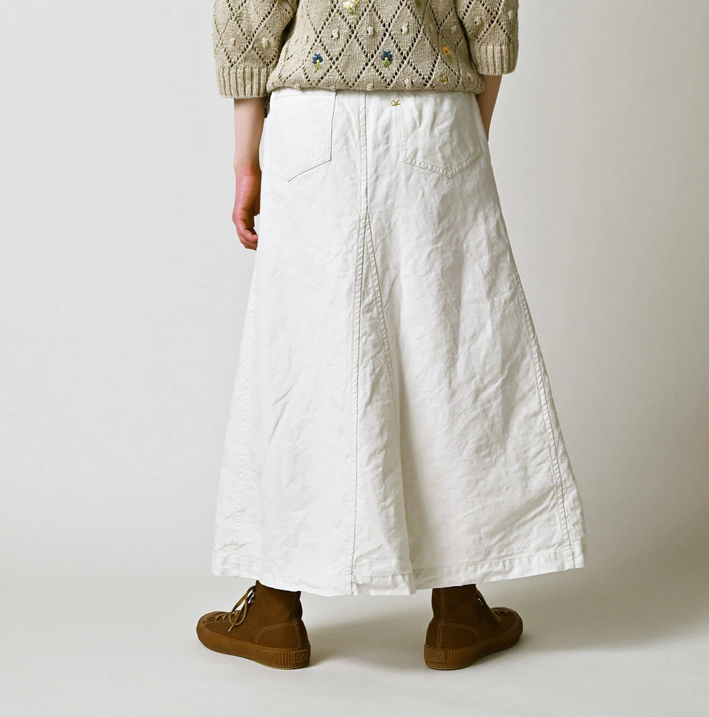 Linen Cloth Bell Skirt