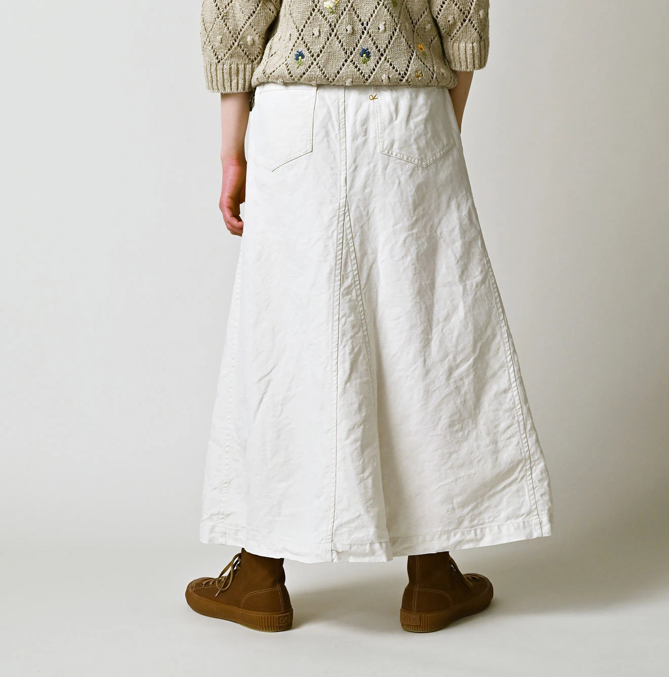 Linen Cloth Bell Skirt