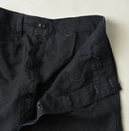 Indigo Linen Cloth Bell Skirt