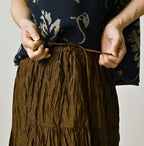 Chambray Silk KushuKushu Skirt